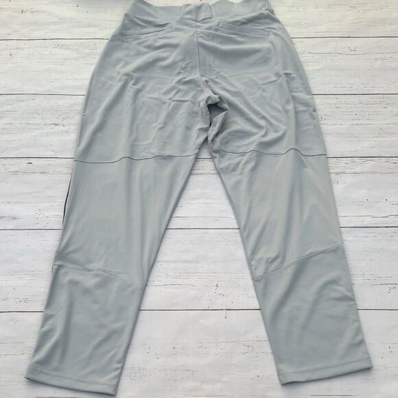 Nike Vapor Select Baseball Pants Gray Black Mens Size Large BQ5489-058 - Picture 2 of 6